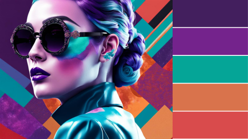 AI nel design per le moodboard: identità e colore