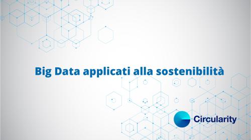 Big Data applicati alla sostenibilità