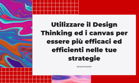 Utilizzare il Design Thinking ed i canvas per essere più efficaci ed efficienti nelle tue strategie